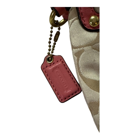 Coach Kristin Signature East/West Crossbody
Brass/Cream Light Khaki/Pink F22302 - Picture 8 of 8